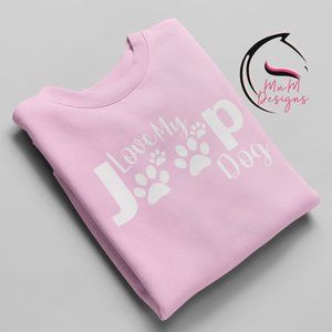 Love My Jeep Dog Pink